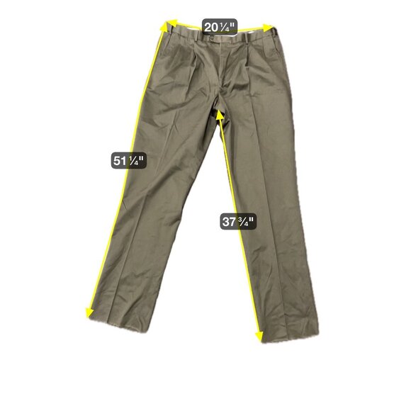 Jonathan Quale Reserve NWT Brown Rootbeer Cotton Pants 44 Long - Picture 9 of 11